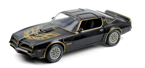19098 - 1977 Pontiac Firebird Trans Am in Starlite Black with Golden Eagle Hood (MORE COMING SOON!)