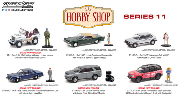97110 1 64 the hobby shop 11 deco group b2b - 1942 Willys MB Jeep - United Nations with United Nations Security Officer