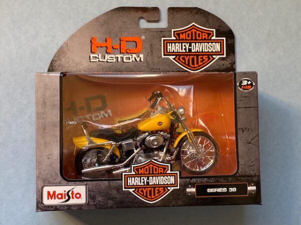 31360 39 1 - 2001 HARLEY DAVIDSON FXDWG DYNA WIDE GLIDE IN YELLOW