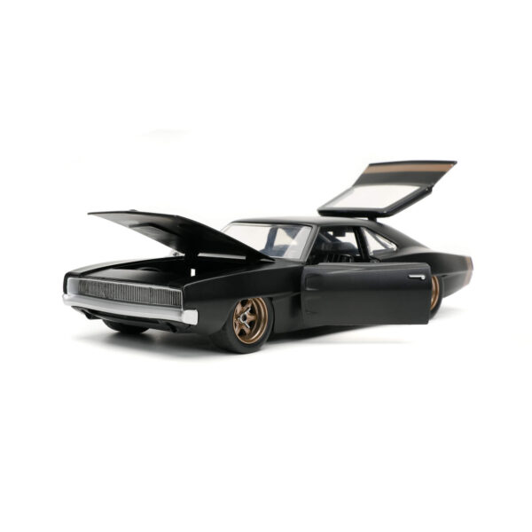 32614f - 1968 Dodge Charger Widebody - Dom's from Fast & Furious 9 (matt black)