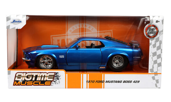 - 1970 Ford Mustang Boss 429 in Candy Blue BigTime Muscle