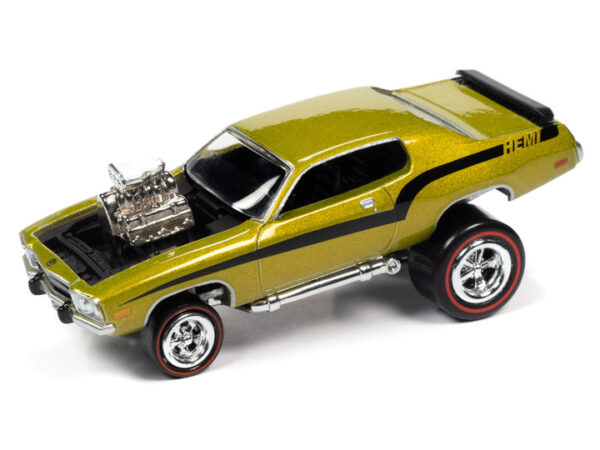 jlsf021a2 1 - 1973 PLYMOUTH ROAD RUNNER (ZINGER) (LIME GOLD METALLIC)