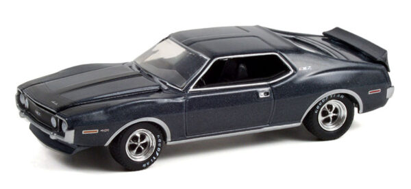 13310 a - 1971 AMC Javelin AMX in Charcoal Gray Metallic GreenLight Muscle Series 26