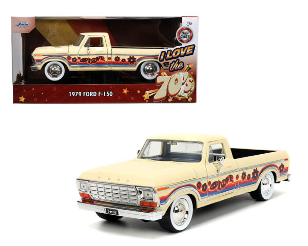 31609 - 1979 Ford F-150 Pick Up Truck Limited Edition - Jada 1:24 I Love The 70’s