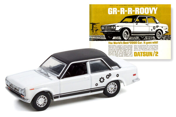 39090a - 1969 Datsun 510 "GR-R-R-ROOVY The World's Best $2000 Car. It Goes Wild"