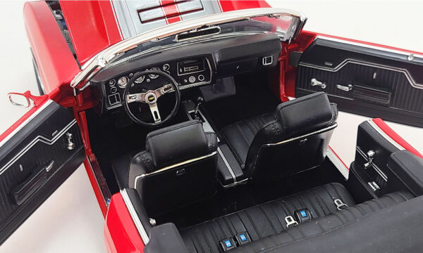 detail a1805518 3 - 1970 CHEVROLET CHEVELLE SS CONVERTIBLE RESTOMOD - RED