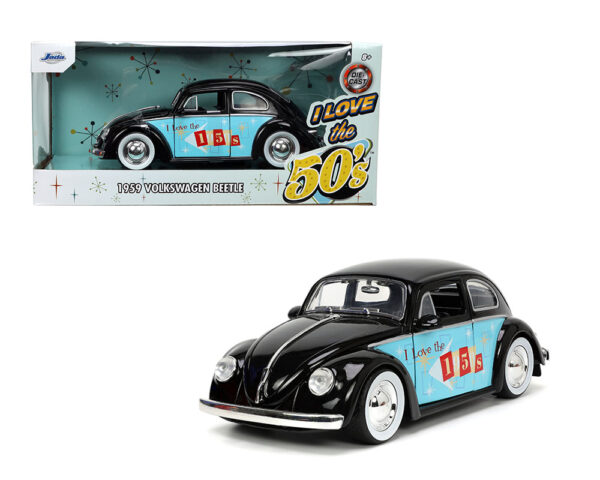 31382 - 1959 Volkswagen Beetle Limited Edition - I Love The 50’s – Jada 1:24