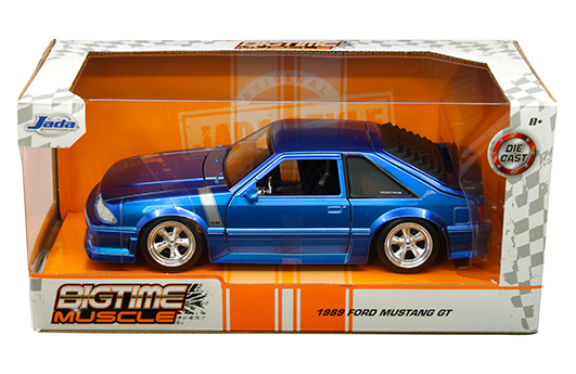 31863 1 - 1989 Ford Mustang GT Blue - Big Time Muscle