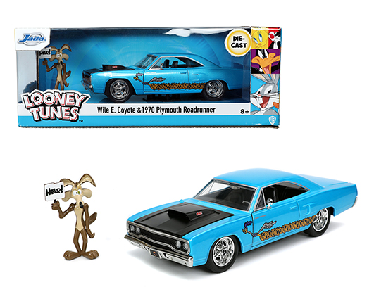32038 sm - 1970 Plymouth Roadrunner - Looney Tunes – Wile E Coyote