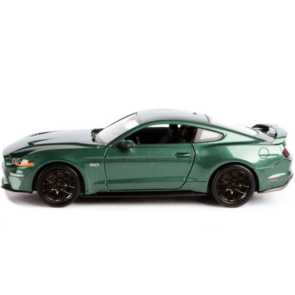 79352 green 2 - 2018 FORD MUSTANG GT - 1:24 SCALE BY MAISTO - DARK GREEN