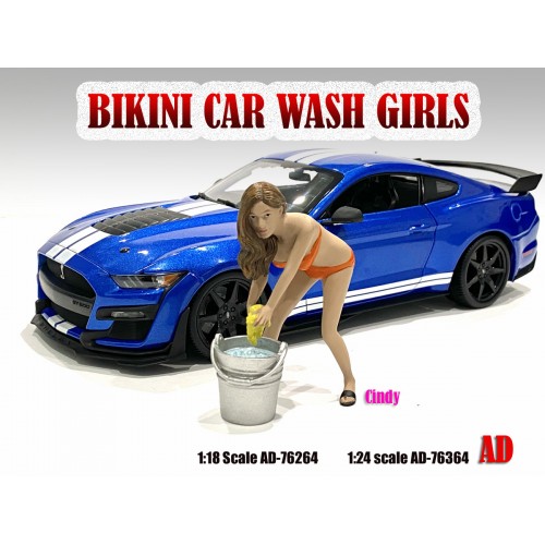 ad 76264 cindy 500x500 1 - 1:18 Bikini Car Wash Girl - Cindy