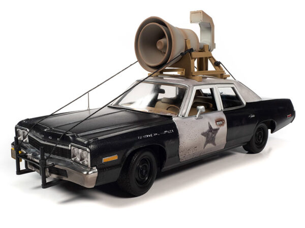 v1 awss133 - Blues Brothers 1974 Dodge Monaco Police Pursuit in Black and White