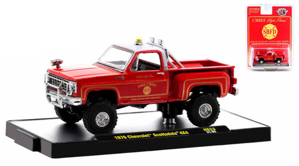 31500 hs23 - Chief "High Flame" - 1976 Chevrolet Scottsdale 4x4 Fire Truck Special Hobby Exclusive Release HS23