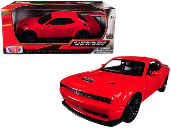 79350r - 2018 Dodge Challenger SRT Hellcat Widebody Hard Top- Red