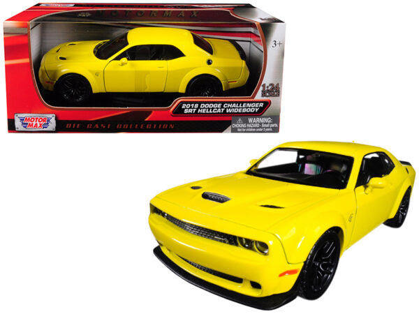 79350y - 2018 Dodge Challenger SRT Hellcat Widebody Hard Top- Yellow