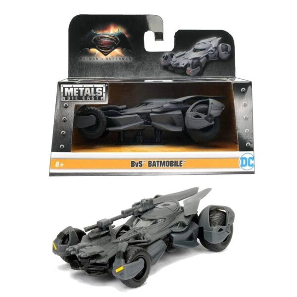 98230 - JUSTICE LEAGUE BATMOBILE - DC JADA HOLLYWOOD RIDES IN 1:32 SCALE