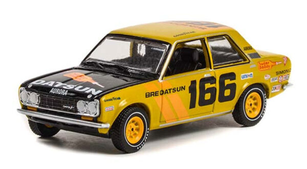 35230 b - 1973 Datsun 510 4-Door Sedan - #166 Brock Racing Enterprises (BRE) Peter Brock and John Morton “Sugar Daddy” Mexican 1000 Rally