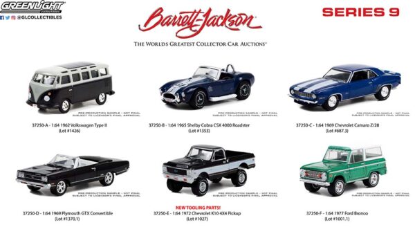 37250 1 64 barrett jackson series 9 group deco b2b - 1972 Chevrolet K10 4X4 Pickup - Gray and White with Black Interior (Lot #1027)