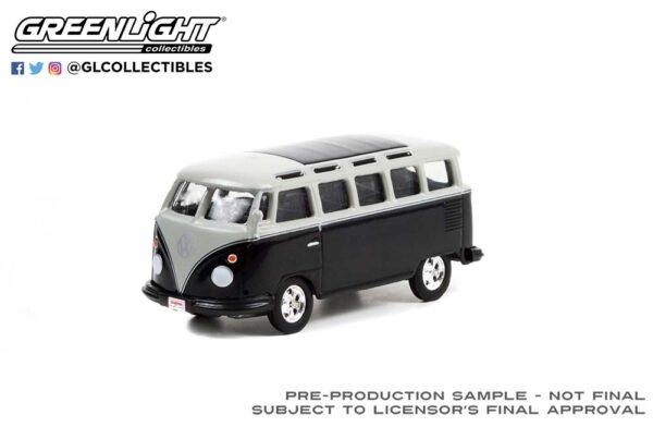 37250 a 1 64 barrett jackson series 9 1962 volkswagen type ii b2b - 1962 Volkswagen Type 2 (T1) Custom Bus (Lot #1426) - Black and Silver with Black Interior