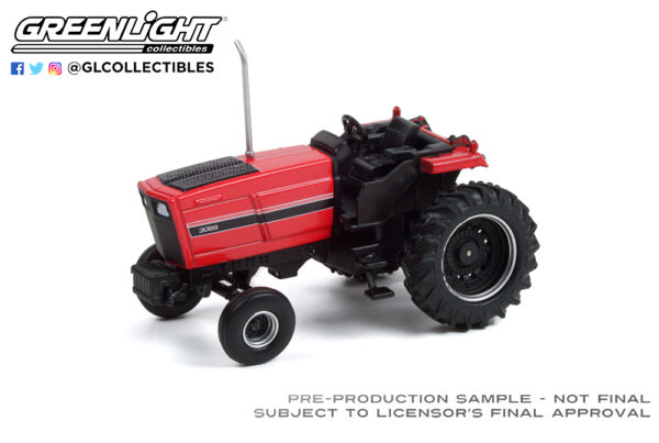 48060 c 1981 row crop tractor 4 wheel drive 4wd red and black deco b2b - 1981 Row Crop Tractor 4-Wheel Drive (4WD) - Red and Black