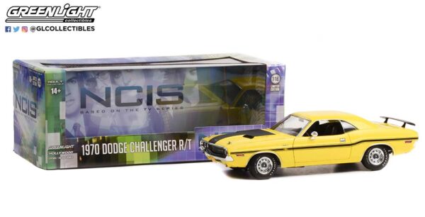 12845 - 1970 Dodge Challenger R/T in Yellow with Black Stripe - NCIS (TV Series, 2003-Current)