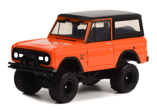 37260 c - 1967 Ford Bronco Custom (Lot #1267) - Custom Orange with Black Top