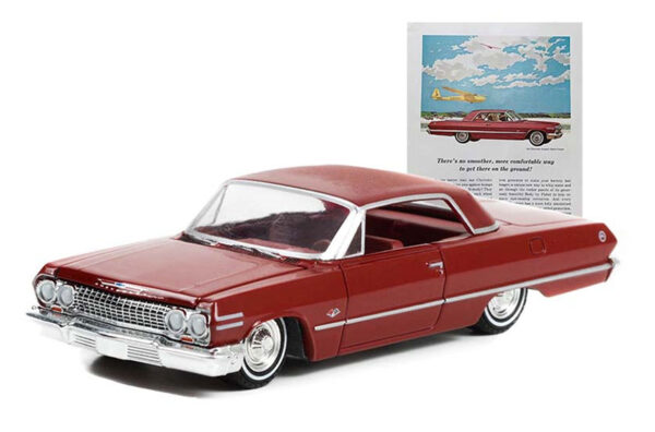 39100 a - 1963 Chevrolet Impala Sport Coupe “There’s No Smoother, More Comfortable Way To Get There On The Ground!”