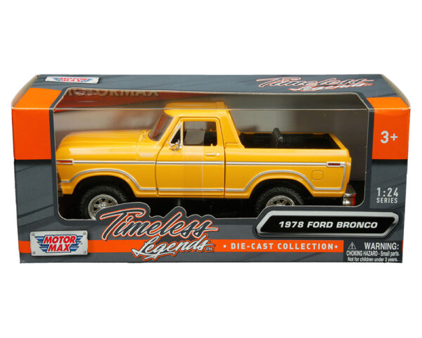 79374yl - 1978 Ford Bronco (Yellow) – Timeless Legends