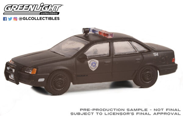 28120 d - Detroit Metro West Police - Weathered - RoboCop 35th Anniversary - 1986 Ford Taurus LX