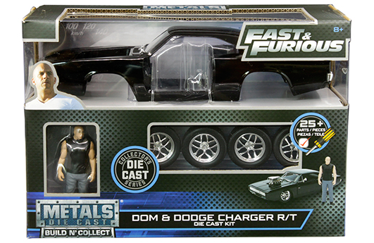 30698 - Dom’s Dodge Charger with Figure – Fast & Furious – Build & Collect