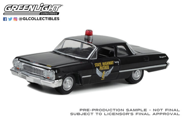 43010 a - 1964 Chevrolet Biscayne -Ohio State Highway Patrol