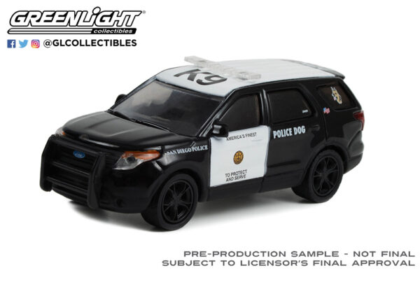 43010 e - 2015 Ford Police Interceptor Utility -San Diego Police K9 Unit, San Diego, California -