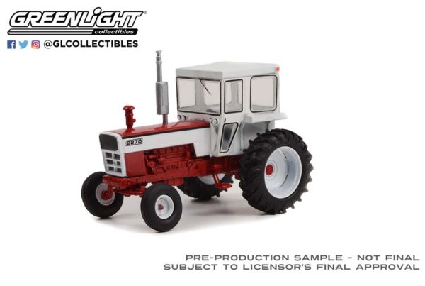48070 c - 1974 2270 Tractor Closed Cab in Red and White