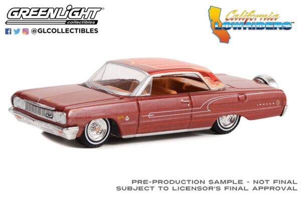 63030 b - 1963 Chevrolet Impala with Continental Kit in Copper Brown