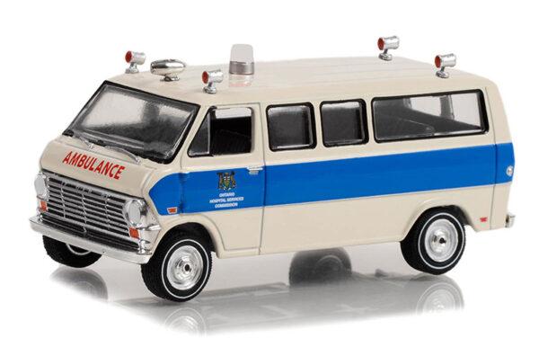 67040 a 1 - Ontario Hospital Services Commission, Ontario, Canada - 1969 Ford Econoline Ambulance 