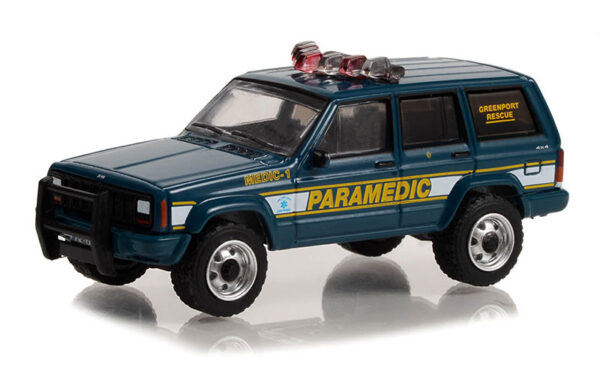 67040 b 1 - 1998 Jeep Cherokee - Greenport Rescue Squad Paramedic - Greenport, New York