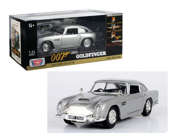 79857 - Aston Martin DB5 (Silver) – James Bond Collection – Goldfinger
