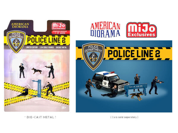 ad 76497mj - Police Line ll Figure Set – MiJo Exclusives Limited 4,800 Pcs