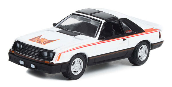 13320d - 1981 Ford Mustang Cobra in Polar White GreenLight Muscle Series 27