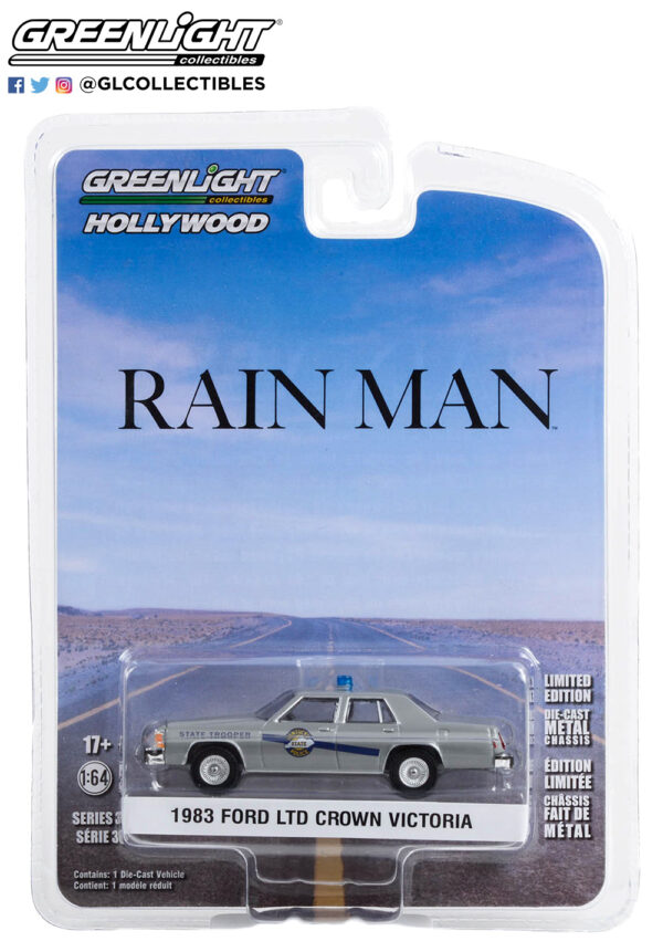 44960 d - 1983 Ford LTD Crown Victoria - Rain Man (1988) Kentucky State Police