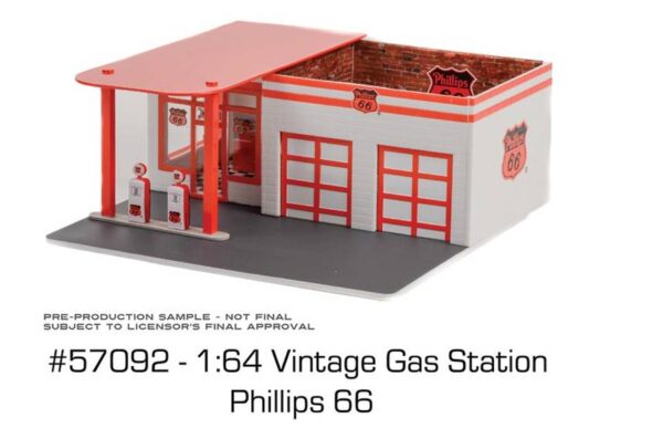 57092 - VINTAGE GAS STATION PHILLIPS 66 - MECHANICS CORNER SERIES 9