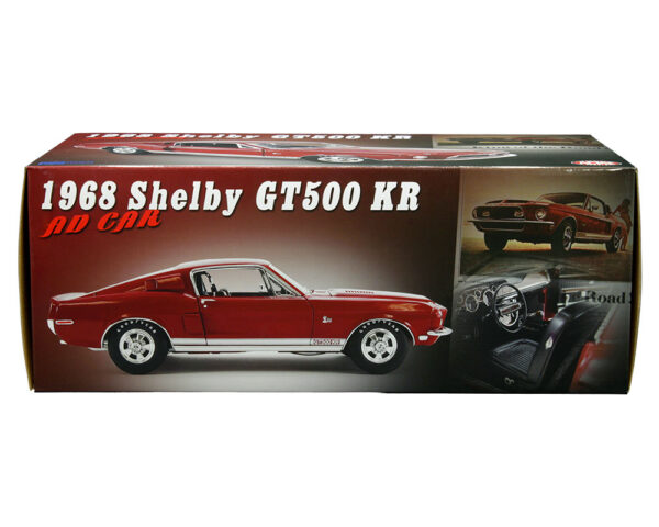 a1801849 1 1 - 1968 Shelby GT500 KR in Candy Apple Red - King of the Road - 1968 Shelby Ad Car