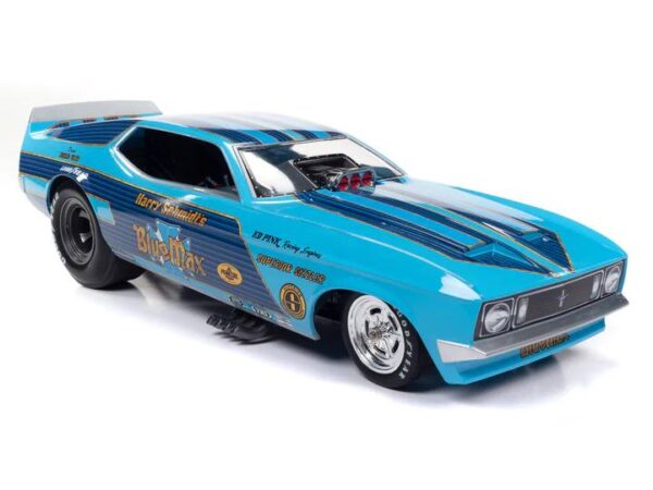 aw299f - BLUE MAX 1973 FORD MUSTANG FUNNY CAR (LEGENDS OF THE QUARTER MILE)