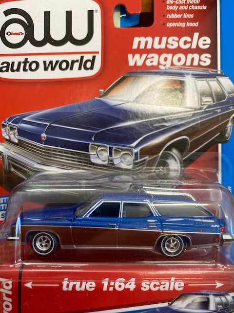 aw64222a5 - 1974 BUICK ESTATE WAGON - MUSCLE WAGONS BY AUTOWORLD - MEDITERRANEAN BLUE POLY