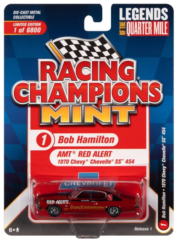 rc013 1 - 1970 Chevrolet Chevelle in Cranberry Red - RACING CHAMPIONS
