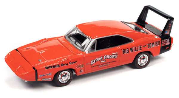 rc013 4 - 1969 Dodge Charger Daytona in Orange - BIG WILLY ROBINSON