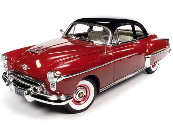 amm1304 1 31426 - 1950 Oldsmobile 88 Holiday Coupe Chariot Red Limited Edition