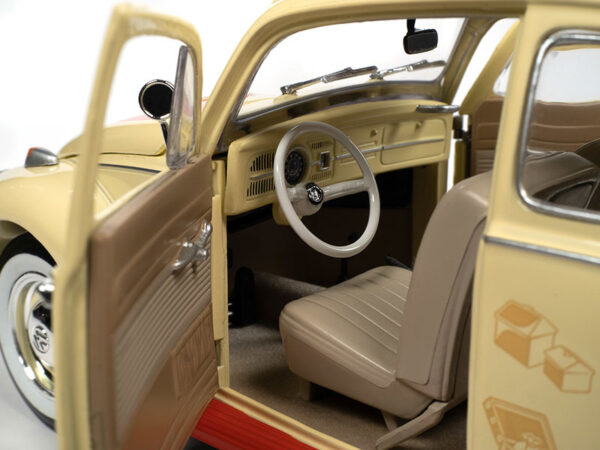 awss141 4 - 1963 Volkswagen Beetle - Free Parking in Yellow - MONOPOLY