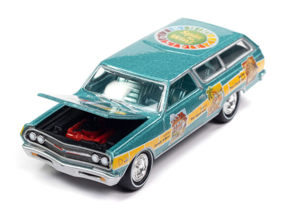 jlsp264 1 - 1965 Chevy Station Wagon in Artesian Turquoise Poly-Game of Life