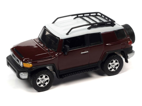 jlsp315 a1 - 2010 Toyota FJ Cruiser with Camping Trailer in Brick Red